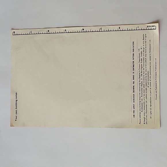 Knitmaster Twin Set Pattern For The Larger Woman - Picture 9 of 10